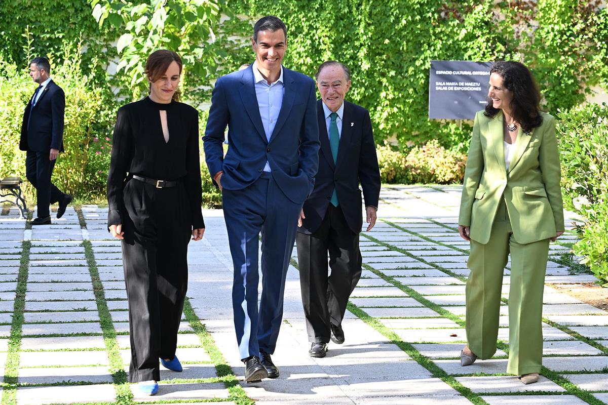 15/06/2026. Pedro Sánchez presenta el programa 'Somos. Contamos: fin de la discriminación de las mujeres en la investigación de la salud'. L...