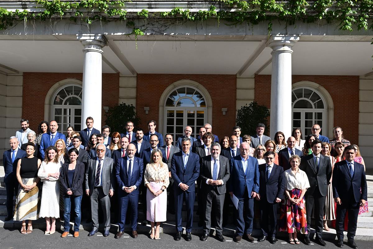 17/06/2026. Pedro Sánchez preside la Comisión Interministerial para la preparación y organización del Mundial de Fútbol de 2030. El presiden...