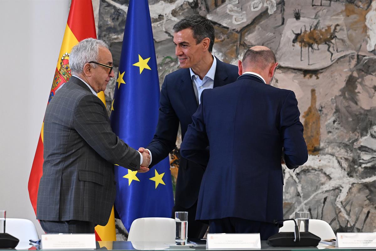 17/06/2026. Pedro Sánchez preside la Comisión Interministerial para la preparación y organización del Mundial de Fútbol de 2030. El presiden...