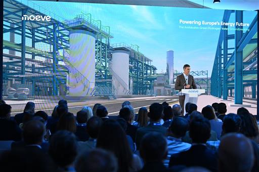 17/09/2026. Pedro Sánchez preside la presentación proyecto del Valle Andaluz del Hidrógeno Verde. El presidente del Gobierno, Pedro Sánchez,...