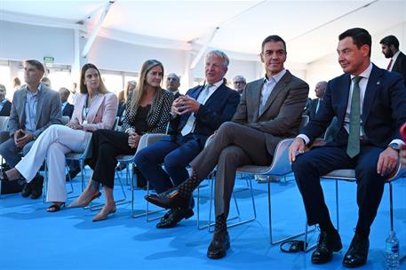 17/09/2026. Pedro Sánchez preside la presentación del proyecto del Valle Andaluz del Hidrógeno Verde