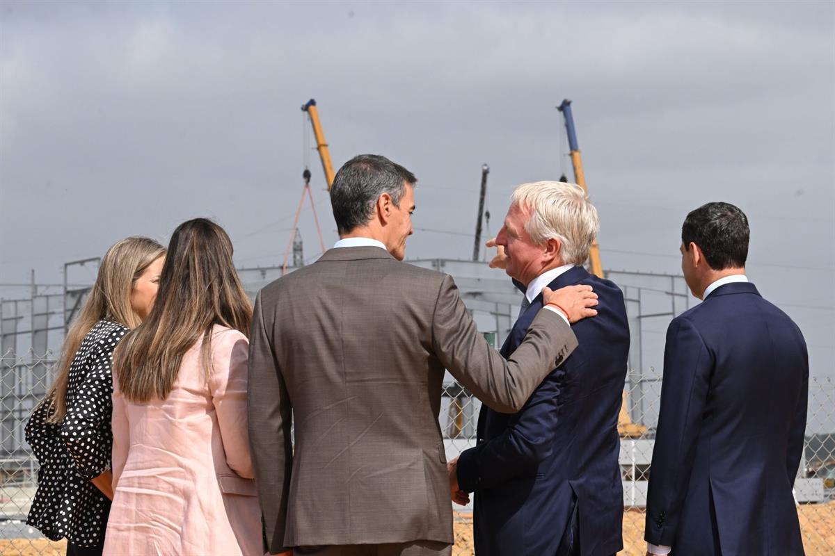 17/09/2026. Pedro Sánchez preside la presentación del proyecto del Valle Andaluz del Hidrógeno Verde. El presidente del Gobierno, Pedro Sánc...