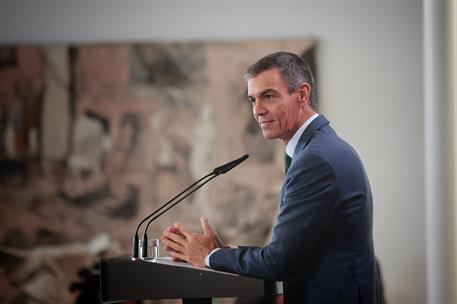 21/09/2026. El presidente del Gobierno, Pedro Sánchez, clausura el acto 'IA360. El presidente del Gobierno, Pedro Sánchez, clausura eI acto ...
