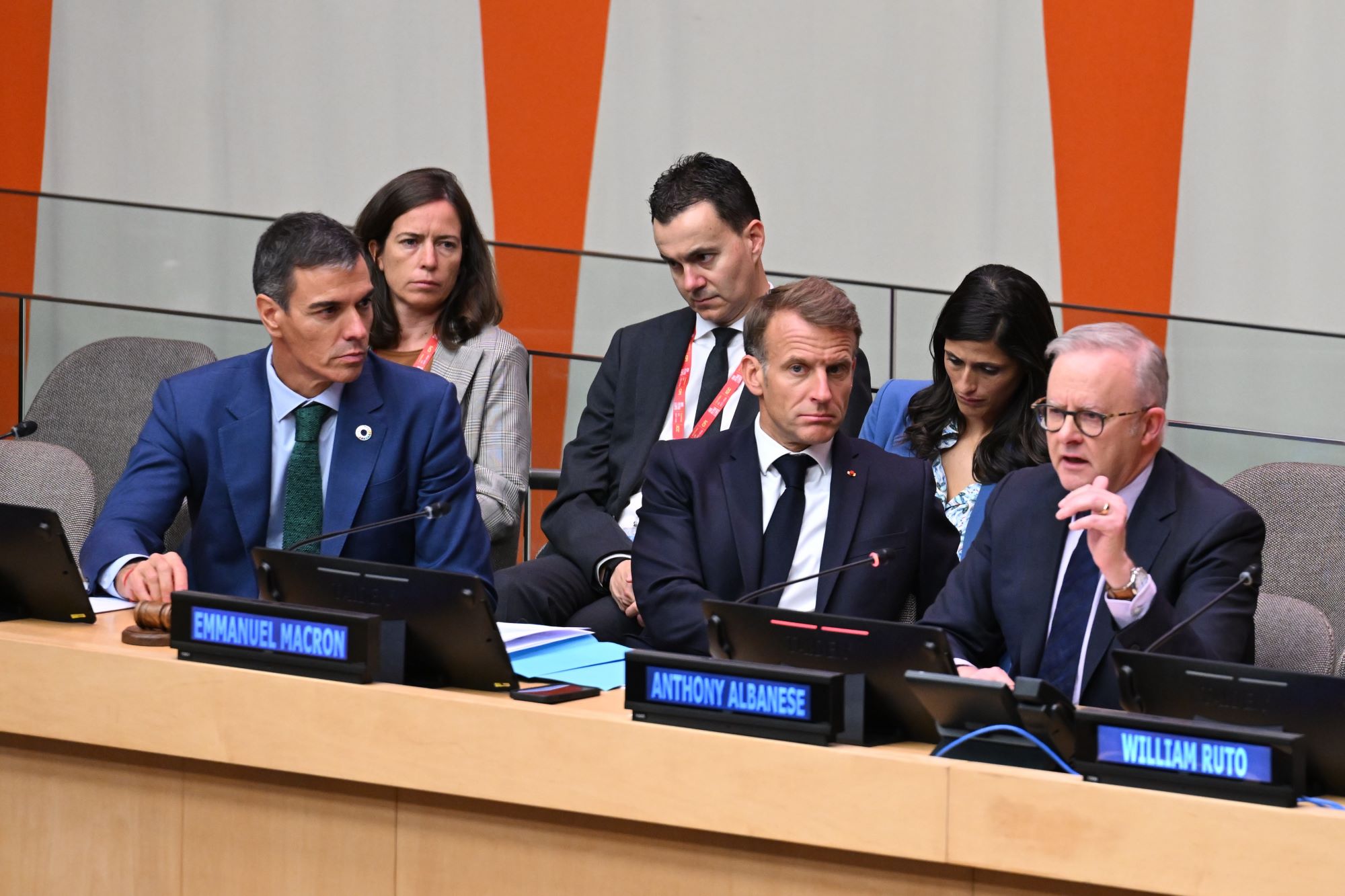 22/09/2026. Pedro Sánchez interviene en el Diálogo de Alto Nivel para proteger los derechos de la infancia frente a la IA. El presidente del...