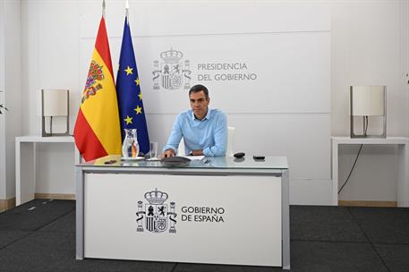 24/07/2026. Pedro Sánchez chairs the State Committee for Coordination and Management of the State Emergency Plan (CECOD). The President of t...