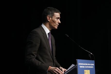 25/02/2026. Sánchez clausura la presentación de la II Estrategia Nacional para la Equidad Territorial y el Reto Demográfico. El presidente d...