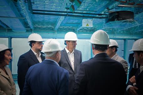 26/10/2026. El presidente del Gobierno visita las instalaciones de Astilleros Armón. El presidente del Gobierno, Pedro Sánchez, acompañado p...