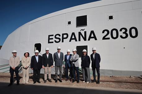 26/10/2026. El presidente del Gobierno visita las instalaciones de Astilleros Armón. El presidente del Gobierno, Pedro Sánchez, acompañado p...