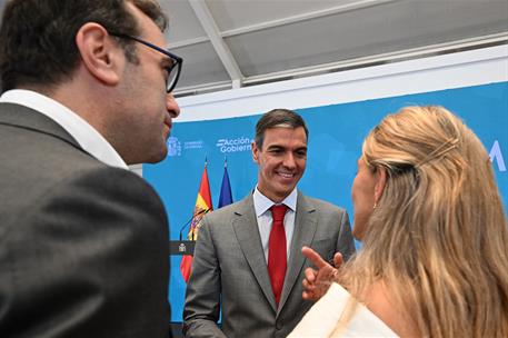 28/07/2026. Pedro Sánchez hace balance del curso político y explica los acuerdos del Consejo de Ministros. El presidente del Gobierno, Pedro...
