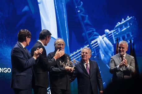 28/09/2026. Pedro Sánchez attends the 'Vanguardia 2026 Awards' ceremony. The President of the Government of Spain, Pedro Sánchez, presenting...