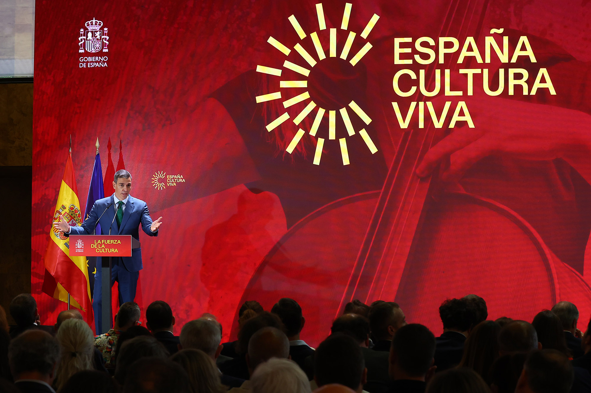 29/05/2026. Pedro Sánchez presenta el Plan Nacional de Acción Cultural en el Exterior 2026-2028