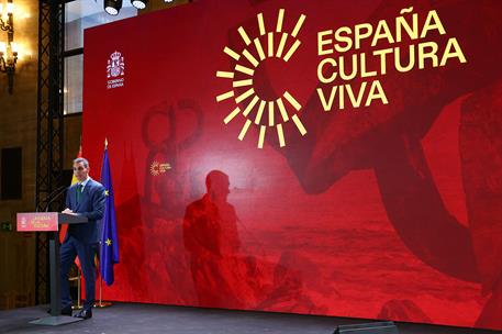 29/05/2026. Pedro Sánchez presenta el Plan Nacional de Acción Cultural en el Exterior 2026-2028. El presidente del Gobierno, Pedro Sánchez, ...
