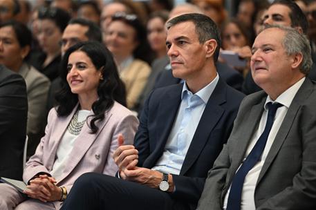 29/06/2026. Pedro Sánchez inaugurates the new UN Tourism headquarters. The President of the Government of Spain, Pedro Sánchez, together wit...