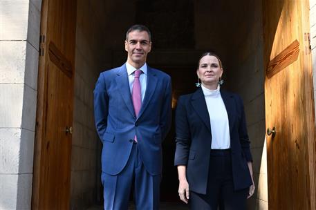 29/07/2026. Pedro Sánchez despacha con el rey. El presidente del Gobierno, Pedro Sánchez, durante la reunión que ha mantenido con la preside...