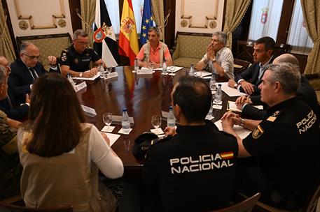 31/07/2026. Viaje del presidente del Gobierno a Ceuta. El jefe del Ejecutivo, Pedro Sánchez, preside, junto al presidente de Ceuta, Juan Jos...