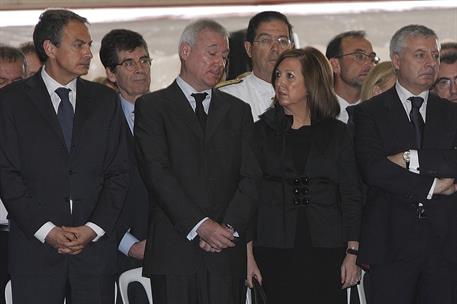 13/05/2011. El presidente visita las zonas afectadas por el terremoto de Lorca. El presidente del Gobierno, José Luis Rodríguez Zapatero, du...