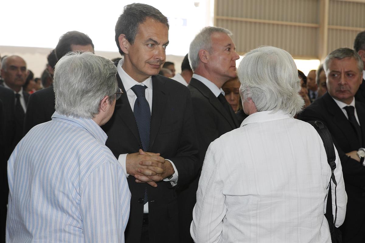 13/05/2011. El presidente visita las zonas afectadas por el terremoto de Lorca. El presidente del Gobierno, José Luis Rodríguez Zapatero, du...