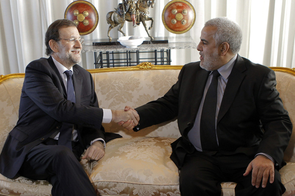18/01/2012. Viaje del presidente del Gobierno a Marruecos. El presidente del Gobierno, Mariano Rajoy, se reúne con el presidente del Gobiern...