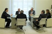 Rajoy se reúne en La Moncloa con los interlocutores sociales