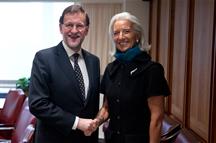Rajoy y Lagarde