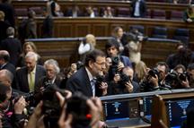 Rajoy asiste al debate sobre el estado de la naci&oacute;n