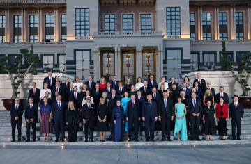 8/07/2026. Foto de familia de los participantes en la cumbre de la OTAN en Ankara