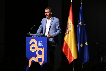 4/09/2026. Pedro Sánchez interviene en la XXVI Asamblea del Consejo de Juventud de España