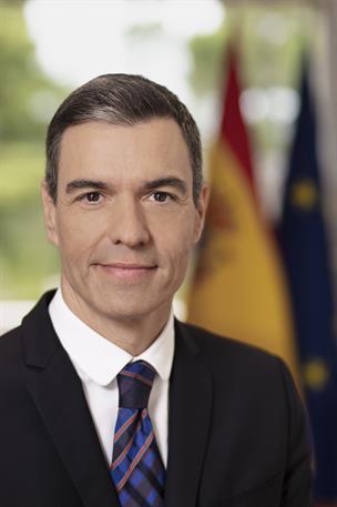 8/03/2023. Pedro Sánchez, presidente del Gobierno. Foto oficial del presidente del Gobierno, Pedro Sánchez.