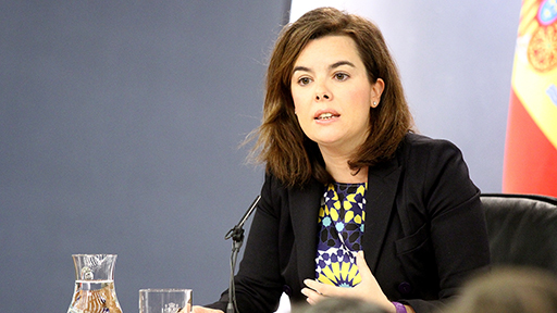 31/05/2013. Consejo de Ministros: Soraya Sáenz de Santamaría