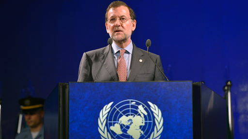 20/06/2012. Mariano Rajoy asiste a la Conferencia "Río+20" en Brasil