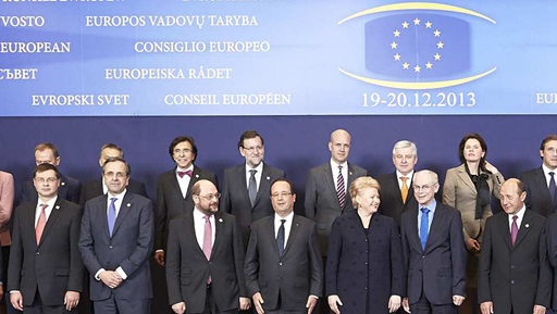 19/12/2013. Mariano Rajoy asiste al Consejo Europeo en Bruselas