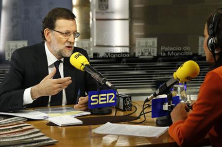 6/05/2014. Entrevista al presidente en la Cadena SER