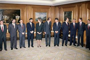 Gabinete de marzo de 1991 a enero de 1992