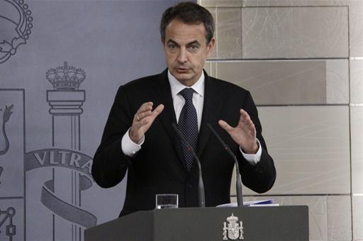27/01/2011. José Luis Rodríguez Zapatero