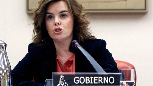 24/01/2012. Soraya Sáez de Santamaría (para vídeos)