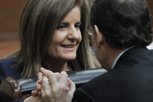 8/03/2012. Fátima Báñez en el Congreso