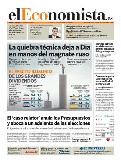 Portada el Economista