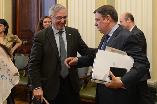 El ministro Planas durante la Conferencia Sectorial