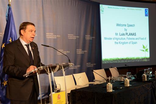 Planas durante la jornada “Suelos para la seguridad alimentaria y el clima”