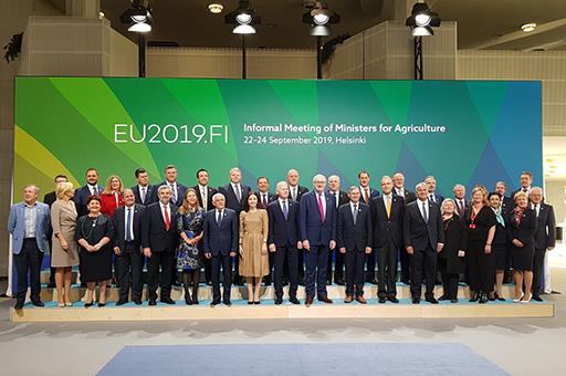 Foto de familia del Consejo informal de ministros de Agricultura de la UE