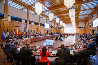 Reunión de la 12ª Conferencia de ministros de Agricultura en el marco del Global Forum for Food and Agriculture