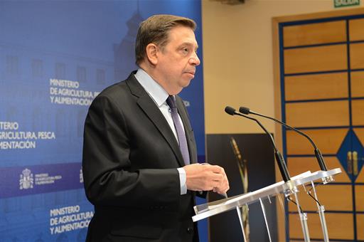 El ministro Luis Planas