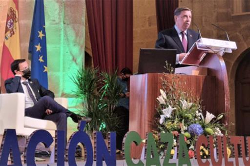 El ministro Planas, en la inauguración del III Congreso de Conservación, Caza y Cultura