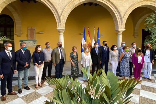 El ministro Luis Planas, en su visita a Jerez de la Frontera (Cádiz)