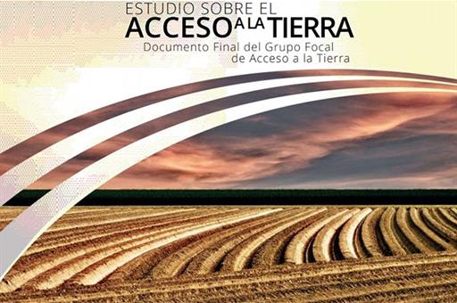 Portada del Estudio sobre el Acceso a la Tierra