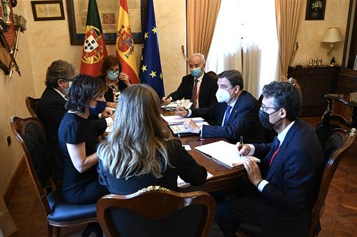 El ministro Luis Planas, en el encuentro bilateral de Agricultura y Pesca de la Cumbre