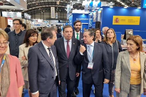 El ministro Luis Planas en la inauguración de Conxemar, en Vigo  