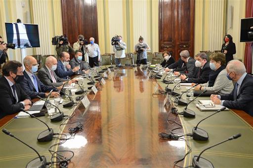 Reunión de Luis Planas con representantes del sector pesquero