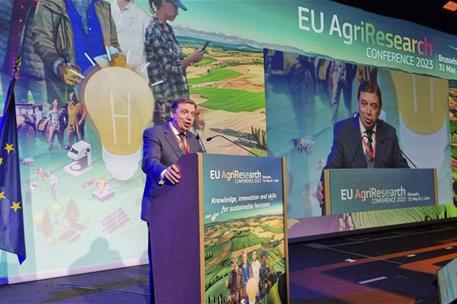 31/05/2023. EU AgriResearch Conference 2023. Speech by the Minister for Agriculture, Fisheries and Food, Luis Planas, at the EU AgriResearch...