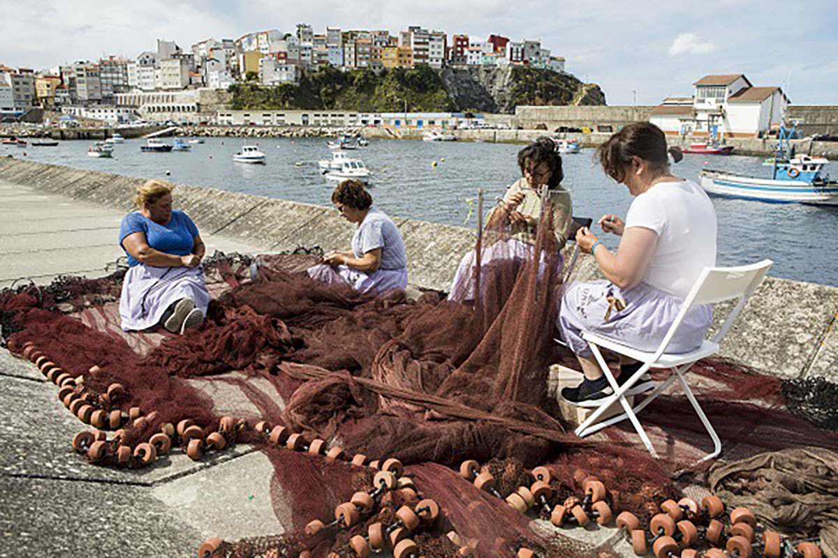 Trabajadoras del sector pesquero